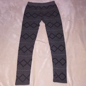Warm grey “Faded Glory” leggings